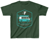 "Camp Immokalee" Kids Tee - FOREST GREEN