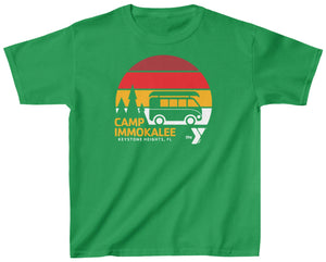 "Camp Immokalee" Kids Tee - GREEN